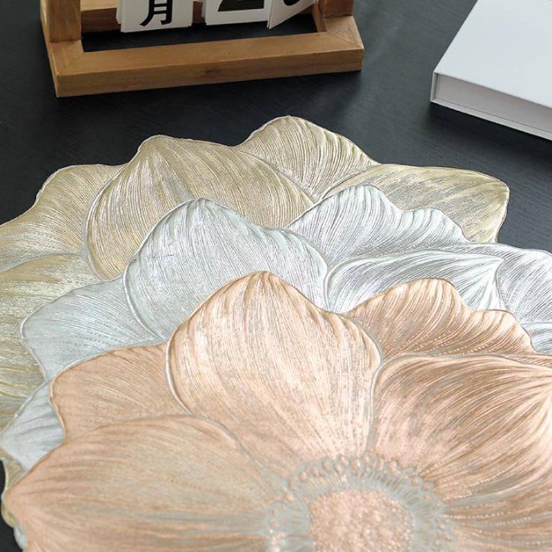 🌸Lotus-Shaped Heat-Resistant and Washable Placemat