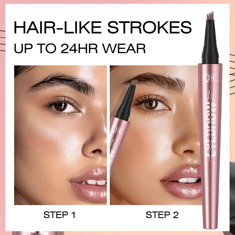 🥳2026 HOT SALE🥳💞50K+ SOLD!💥🖌️✨ BUY 1 GET 1 FREE + 50% OFF! 3D Microblading Eyebrow Pencil – 4-prong tip creates natural hair-like strokes. Waterproof, smudge-proof & lasts 24h. Skip costly salon treatments. A steal! 💕🎁