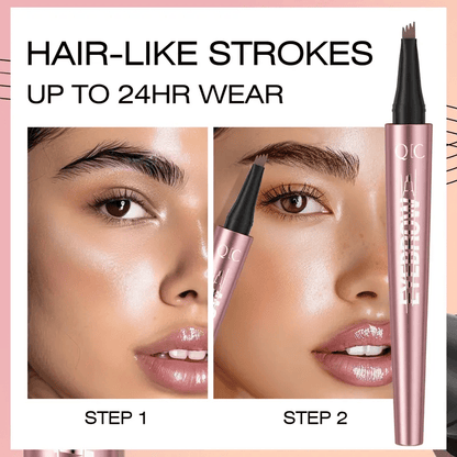 🥳2026 HOT SALE🥳💞50K+ SOLD!💥🖌️✨ BUY 1 GET 1 FREE + 50% OFF! 3D Microblading Eyebrow Pencil – 4-prong tip creates natural hair-like strokes. Waterproof, smudge-proof & lasts 24h. Skip costly salon treatments. A steal! 💕🎁