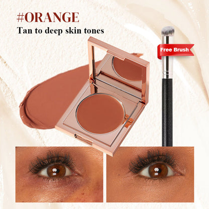 ✨ 50% OFF | Colour-Correcting Under-Eye Concealer – 4 Shades + Free Brush