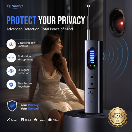 ⏳Time-Limited Special⏰Hidden Camera Detector – Scan, detect, protect – find hidden cameras & bugs instantly. 🔎🛡️