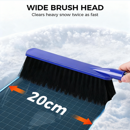 ❄️ 2-in-1 Snow Brush & Ice Scraper