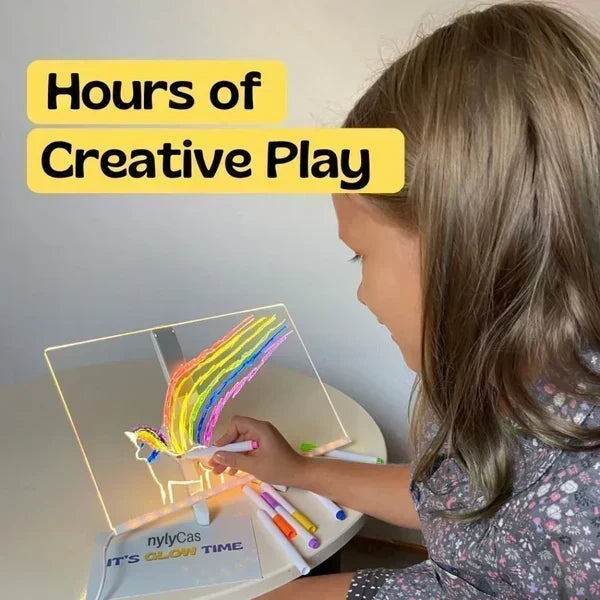 ✨LAST WEEK SPECIAL PRICE: $22.99!!⏳🎨Luminous Led Drawing Board For Children