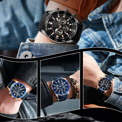 ⏳Limited-time 50% off⏰Men’s Waterproof Multifunctional Quartz Watch⌚