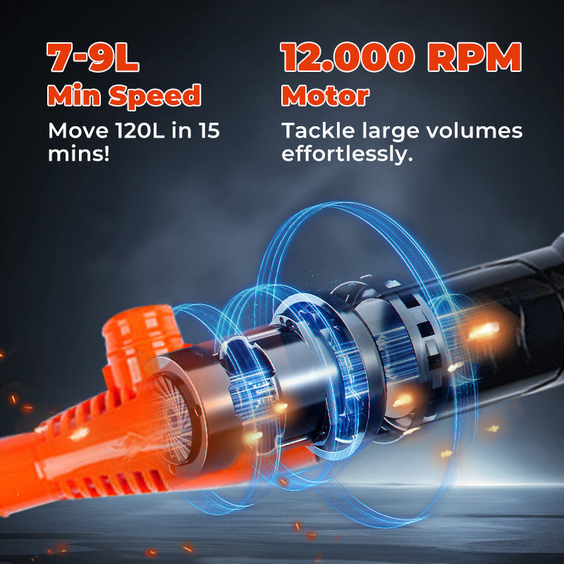 🔥 50% OFF NOW! ✨ Battery Powered Liquid Transfer Pump - Fast & Safe Siphoning for Fuel, Water & Oils with Auto-Stop Function ⛽🔋