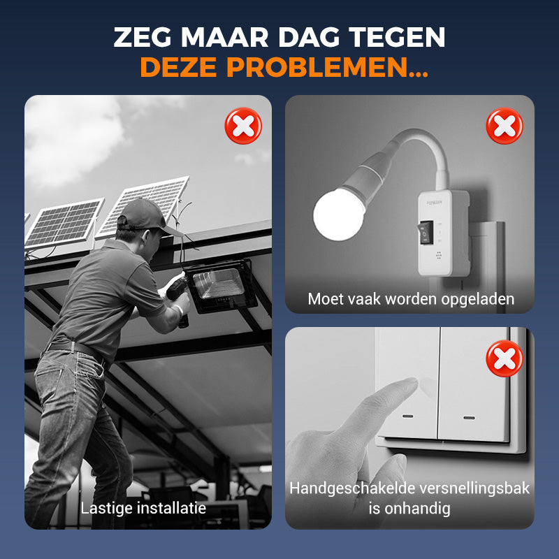 🔥2026 Hot Sale - 50% korting🔥Buitenlamp op zonne-energie met bewegingssensor
