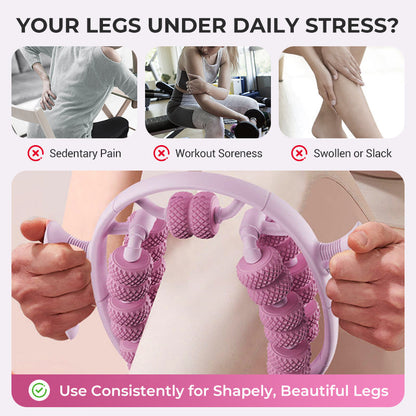🔥Leg Massager Roller - Ultimate Muscle Relief