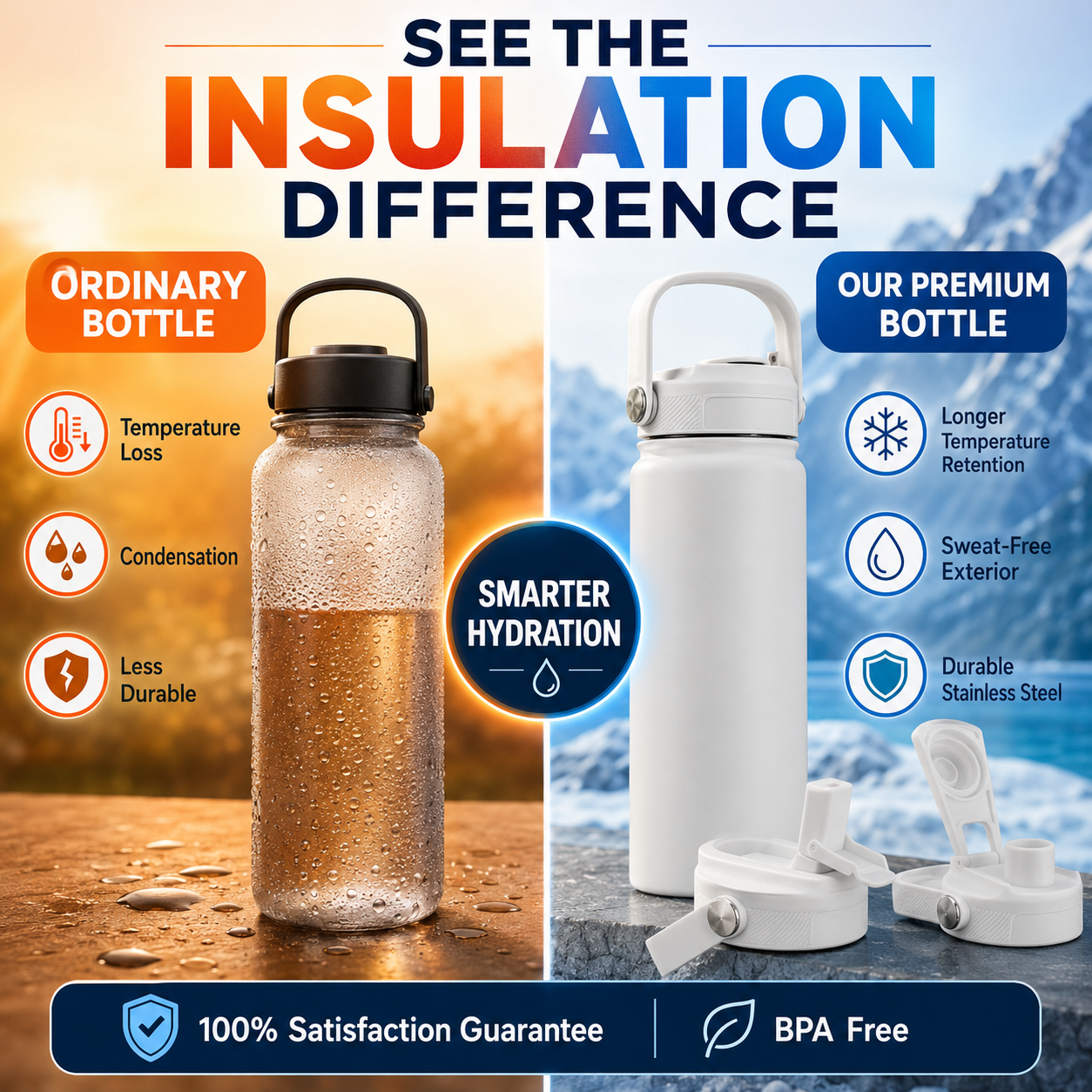 Premium Stainless Steel Insulated Tumbler