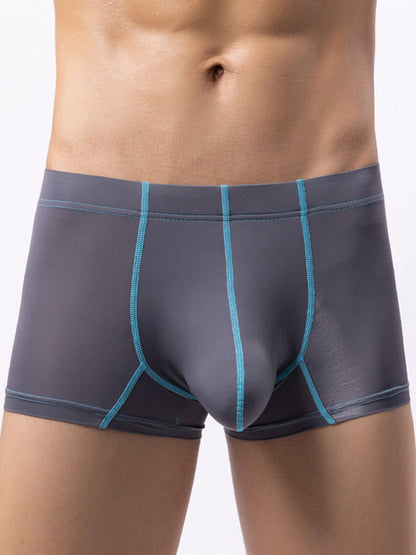 Men's Contrast Trim Swim Shorts