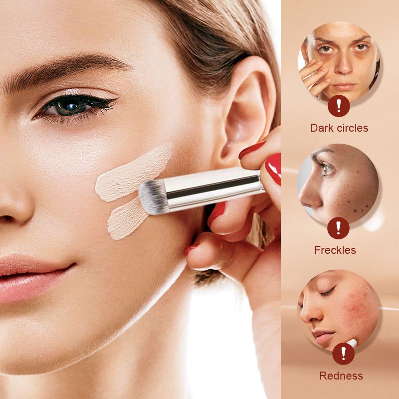 ✨ 50% OFF | Colour-Correcting Under-Eye Concealer – 4 Shades + Free Brush