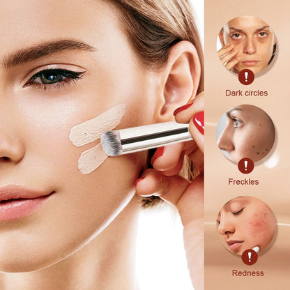 ✨ 50% OFF | Colour-Correcting Under-Eye Concealer – 4 Shades + Free Brush
