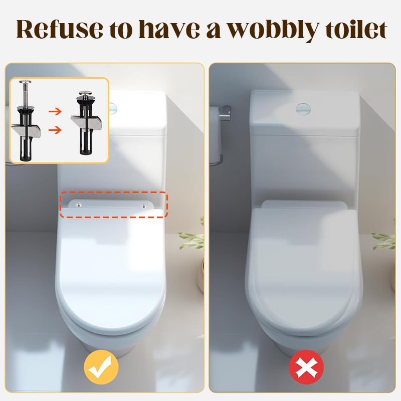 ⏳Time-Limited Special⏰Toilet Seat Fixing Screws – Heavy‑duty & secure fit ✨