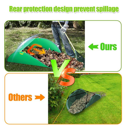 Green Leaf Collection Garden Leaf Gathering Tent - Portable, Easy-to-Use Garden Cleaning Tool for Outdoor Cleanup,toolupgrade