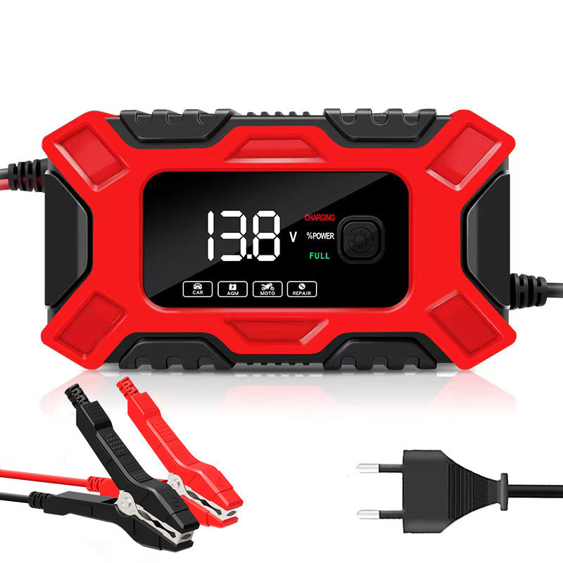 🚗Automotive Battery Charger– Charge Anywhere, Anytime!🔋