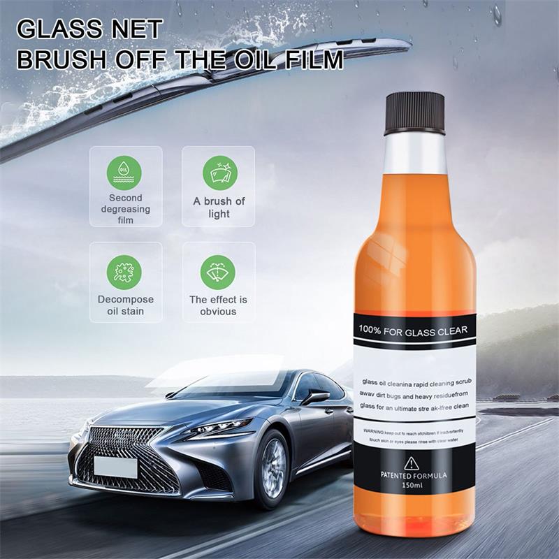 🔥Buy 1 get 1 free✨Car Glass Oil Film Stain Removal Cleaner