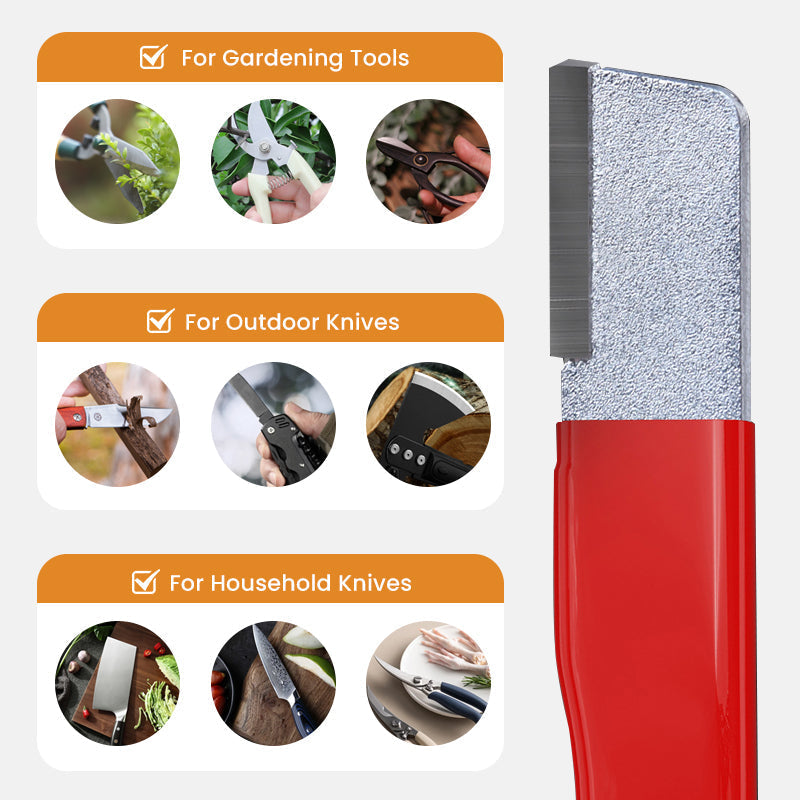 🥳2026 HOT SALE🥳💞50K+ SOLD!🔪Outdoor Dual‑Purpose Whetstone – Coarse & fine sides, compact & travel‑friendly. Keep knives sharp anywhere! ⛺✨