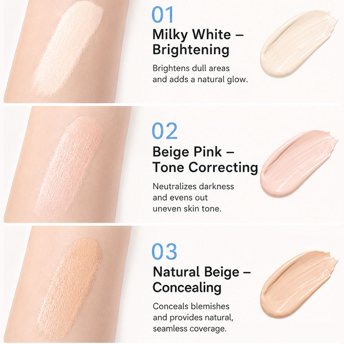 💖 LIMITED‑TIME 50% OFF! ✨ 41,258 Sold – Multipurpose Concealer & Foundation – Flawless Coverage, 24H Long-Lasting & Hydrating 💄