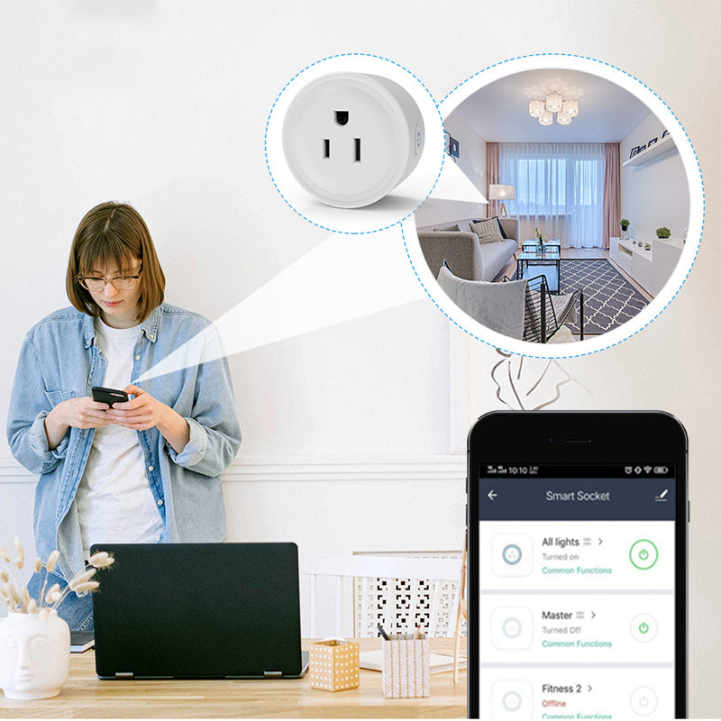Plug-In Smart Wi-Fi Outlet