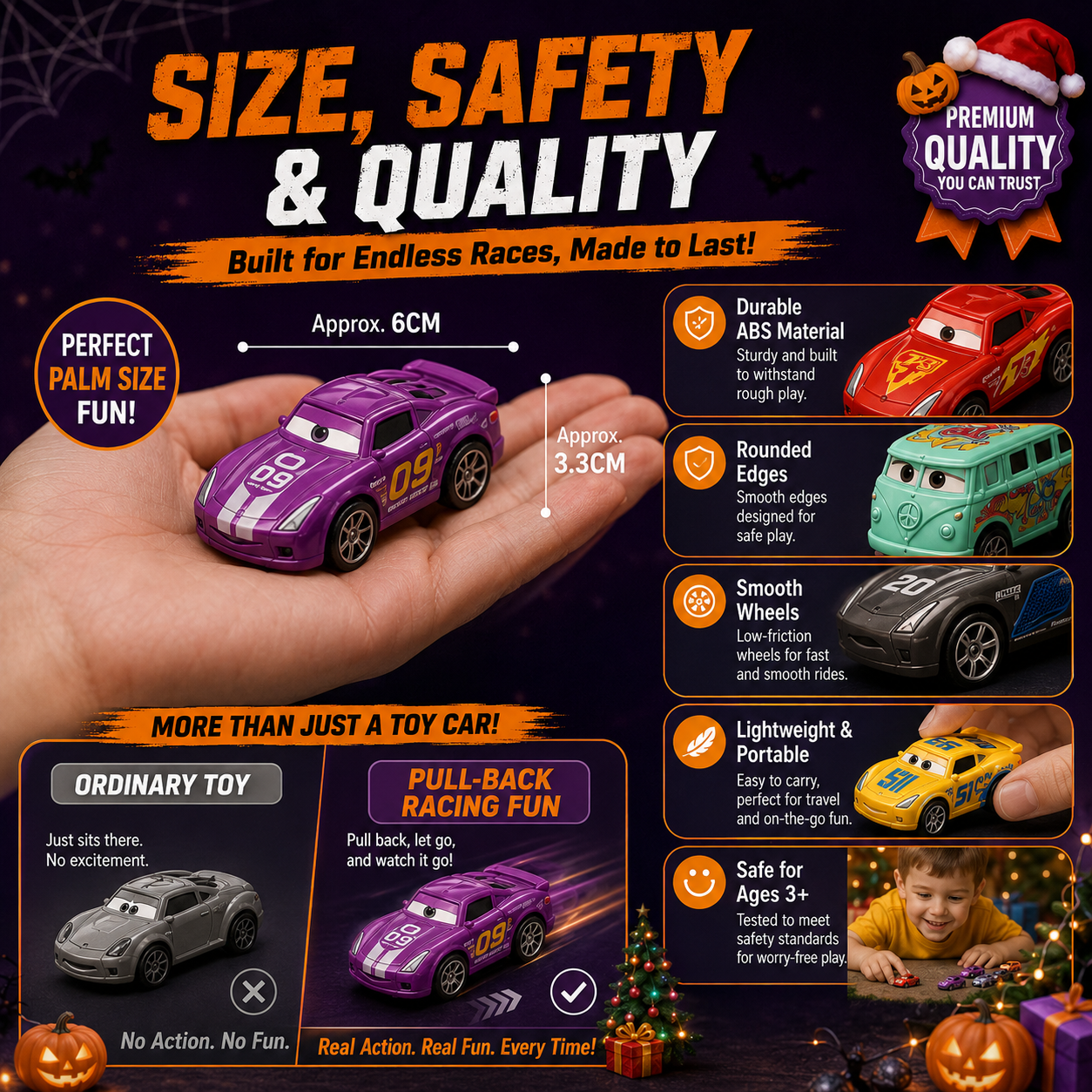 🚗🔥 50% KORTING! Set mini-speelgoedauto’s met stripfiguren – levendige kleuren, soepel rollende wielen, duurzaam ABS-materiaal, ideaal als feestgeschenkjes voor kinderen en verzamelobjecten