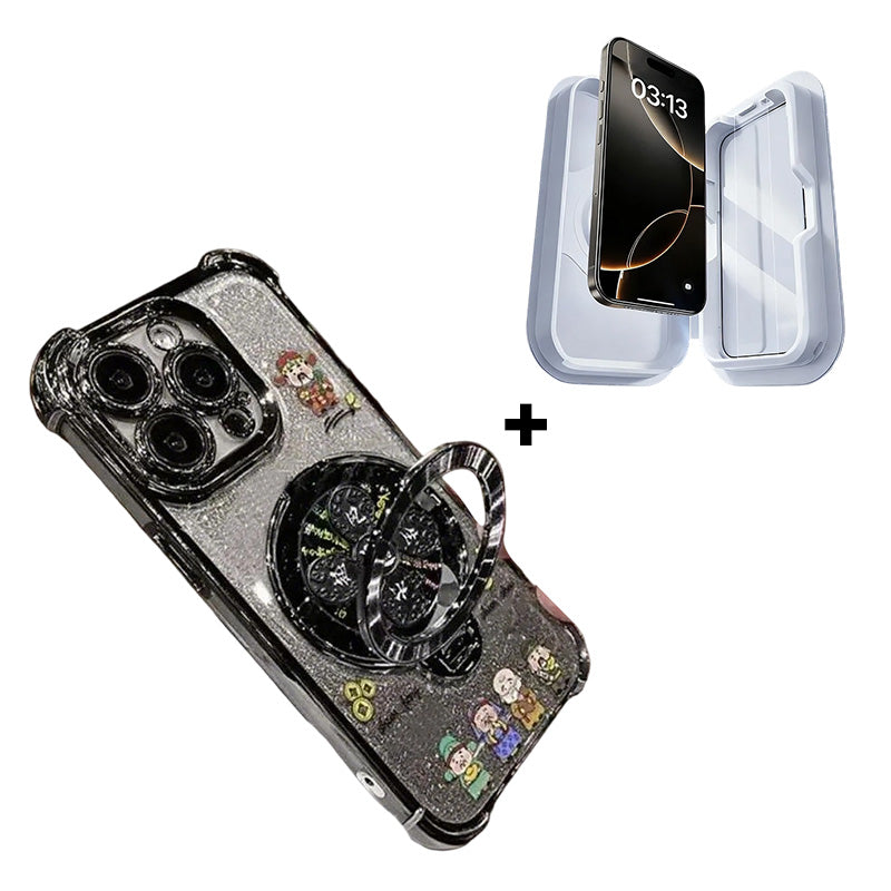 God of Wealth Case with Ring Stand