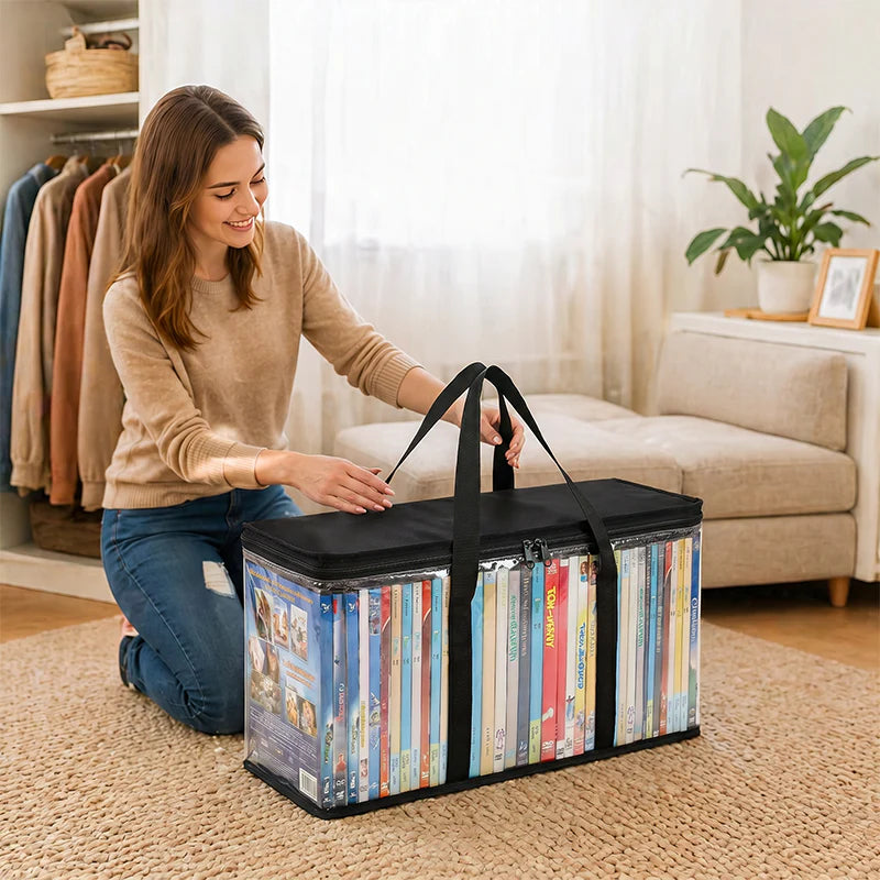 🔥 Limited-Time Offer – 49% Off 📦 Large, Extra-Strong, Transparent Storage Bag made of Thick Plastic for Clothing, Moving, and Storage