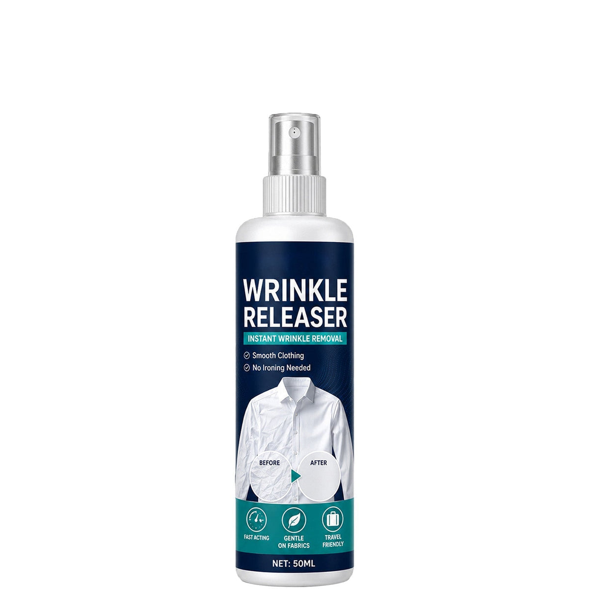 ✨Last Day 50 % OFF👔 Instant wrinkle release – no iron, travel-ready, static-free & fresh.