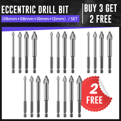 🔥🛠️Eccentric Drill Bit | Drill Tile, Brick & Concrete Without Cracking!
