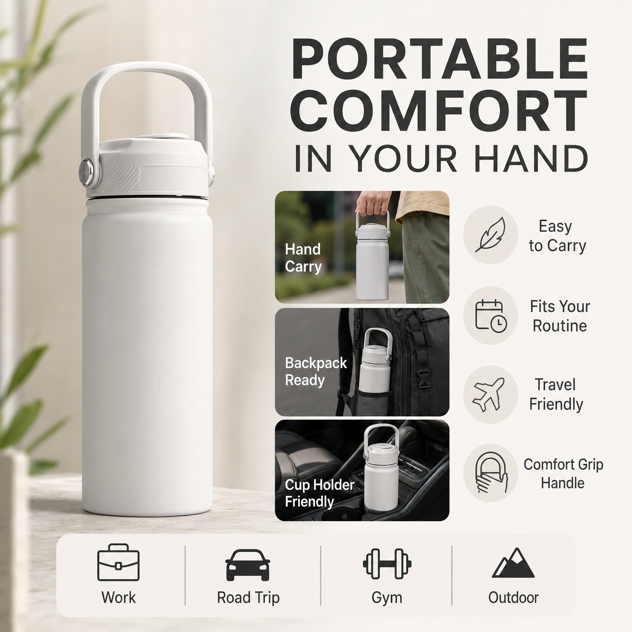 Premium Stainless Steel Insulated Tumbler