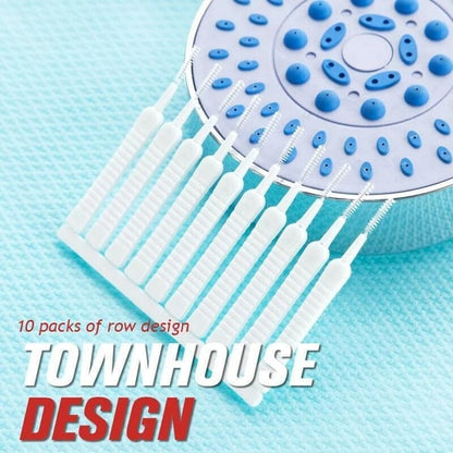 🔥Gap hole anti-clogging cleaning brush（10 pieces）