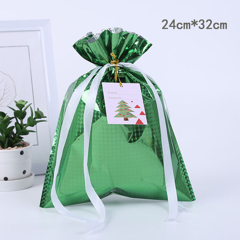 🎅Christmas Sales🎄Drawstring Christmas Gift Bags (Biodegradable)