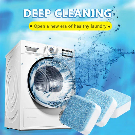 🧼 BUY 3 GET 5 FREE! ✨ Washing Machine Deep Cleaner Tablets – Eliminates 99% Germs, Removes Odors & Prevents Mold 🧽