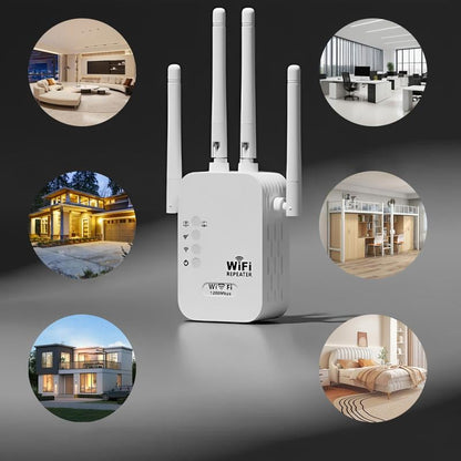 🎉 2026 Sale — Over 51,000 Sold! 📶 1200Mbps Dual Band WiFi Extender – Covers 10,000 sq.ft & 50 Devices 🏡