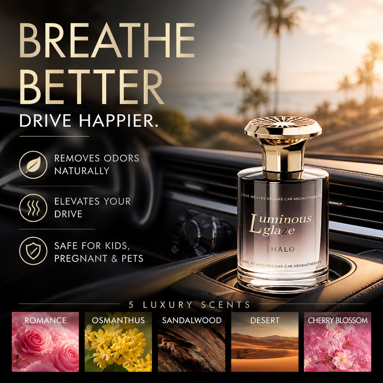 1. 🚙Men’s Luxury Tarot Car Air Freshener ✨Long‑Lasting Fresh Scent | Remove Car Odors