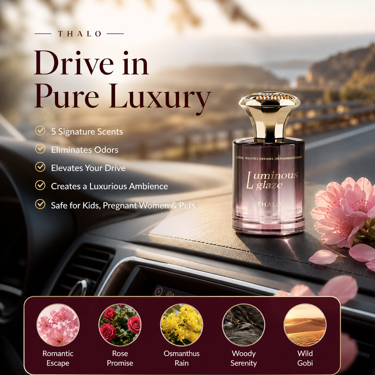 1. 🚙Men’s Luxury Tarot Car Air Freshener ✨Long‑Lasting Fresh Scent | Remove Car Odors