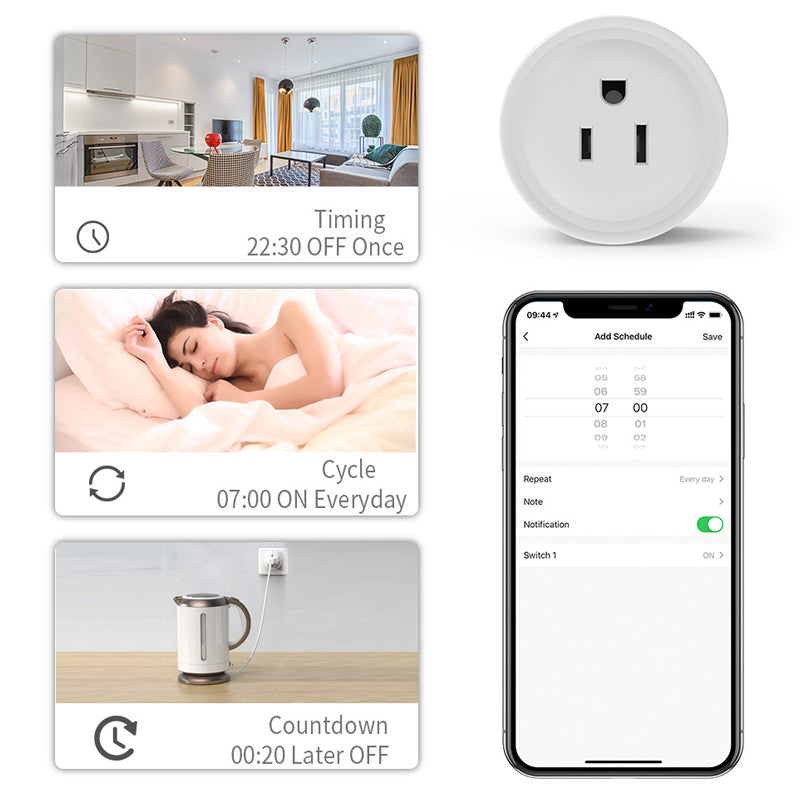 Plug-In Smart Wi-Fi Outlet