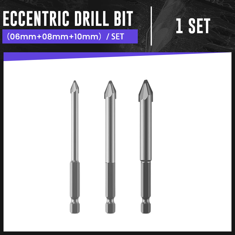 🔥🛠️Eccentric Drill Bit | Drill Tile, Brick & Concrete Without Cracking!