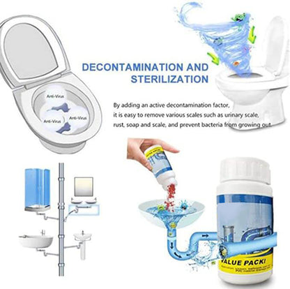 💫BUY 2 GET 1 FREE💫Powerful Sink and Drain Cleaner Pipe Dredging Agent