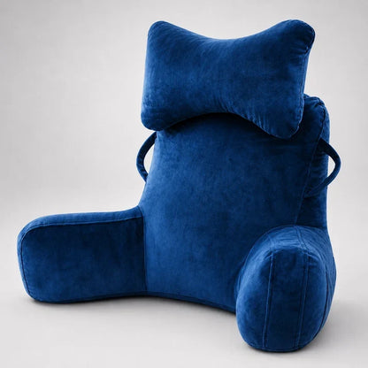 🥳2026 HOT SALE🥳💞50K+ SOLD! 🛋️📖 50% OFF! Multi‑Functional Waist Support Reading Pillow – High‑back support, cushioned headrest & padded side armrests. Velvet‑feel cover, removable washable – perfect for bed, sofa & floor!  🛏️💤