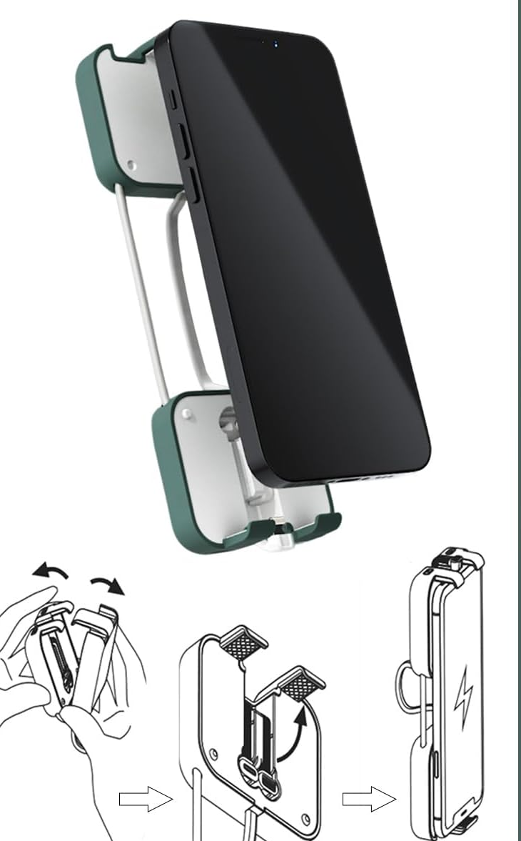 Portable Wireless Charging Treasure Mobile Phone Holder