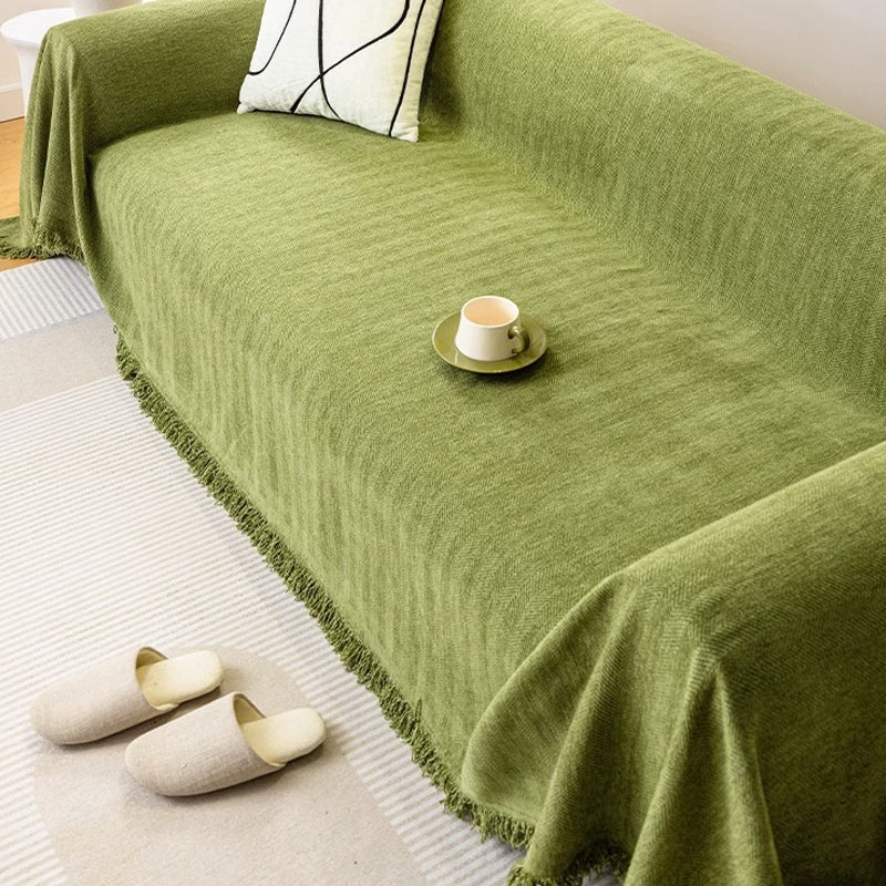 Herringbone Chenille Sofa Cover