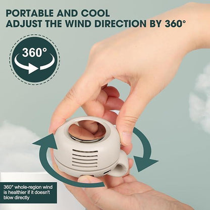 ❄️30% OFF!💨360° Rotatable Portable Mini Clip-on Fan