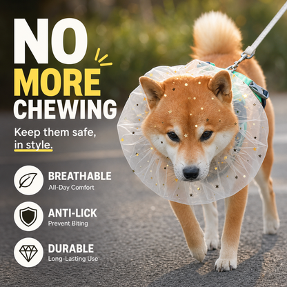 Breathable Mesh Dog Muzzle – Anti-Ingestion Full-Face Guard