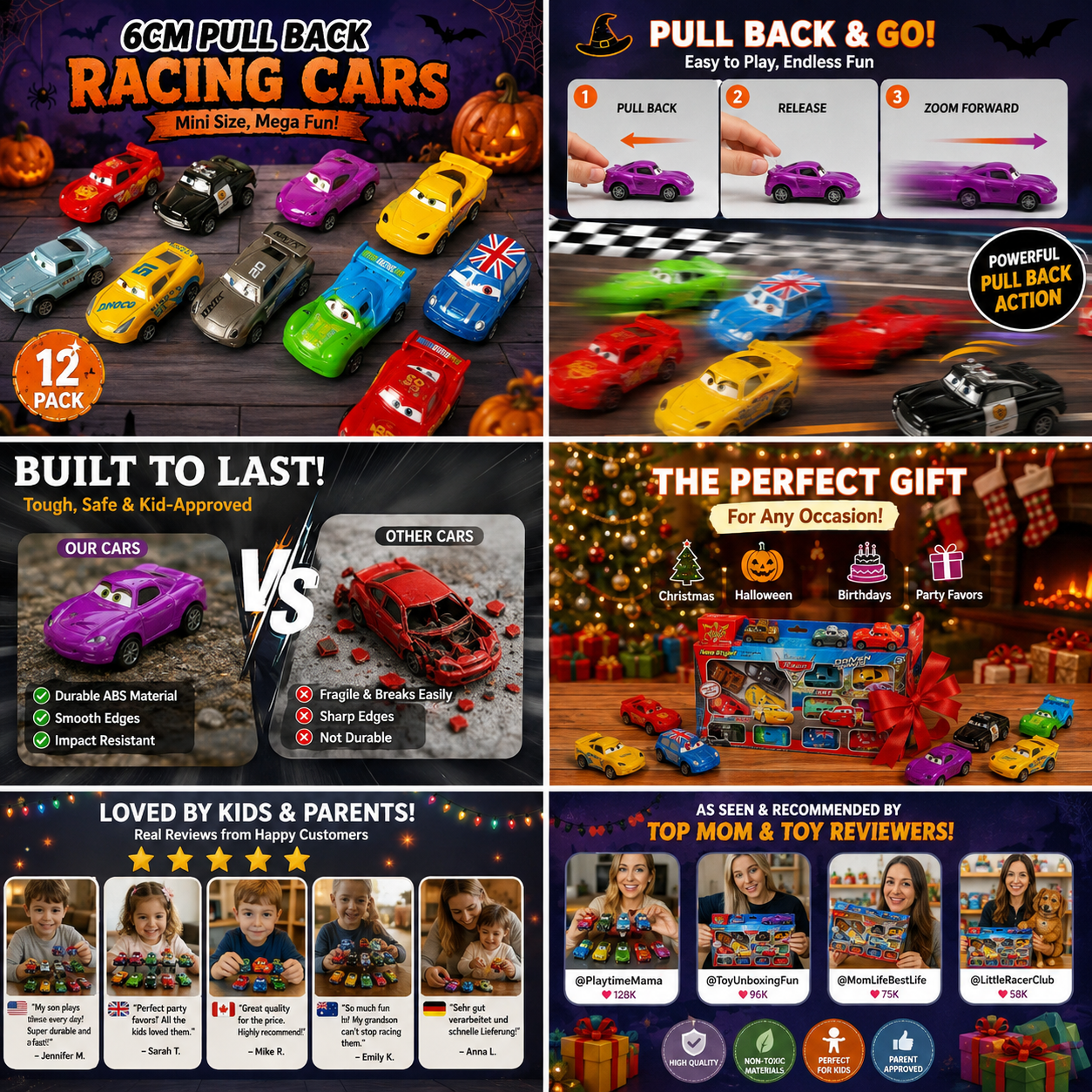 🚗🔥 50% KORTING! Set mini-speelgoedauto’s met stripfiguren – levendige kleuren, soepel rollende wielen, duurzaam ABS-materiaal, ideaal als feestgeschenkjes voor kinderen en verzamelobjecten