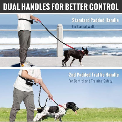 🔥Mother's Day Sale 49% OFF-Hands Free Dog Leash with Zipper Pouch