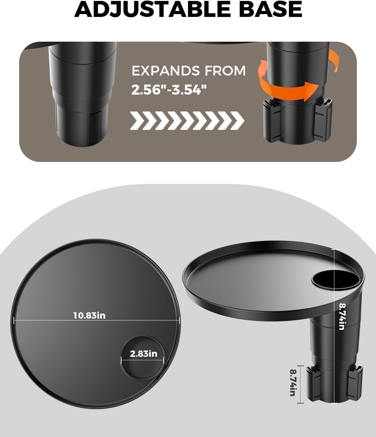 Storage Compartments and Cup Holders for the Car