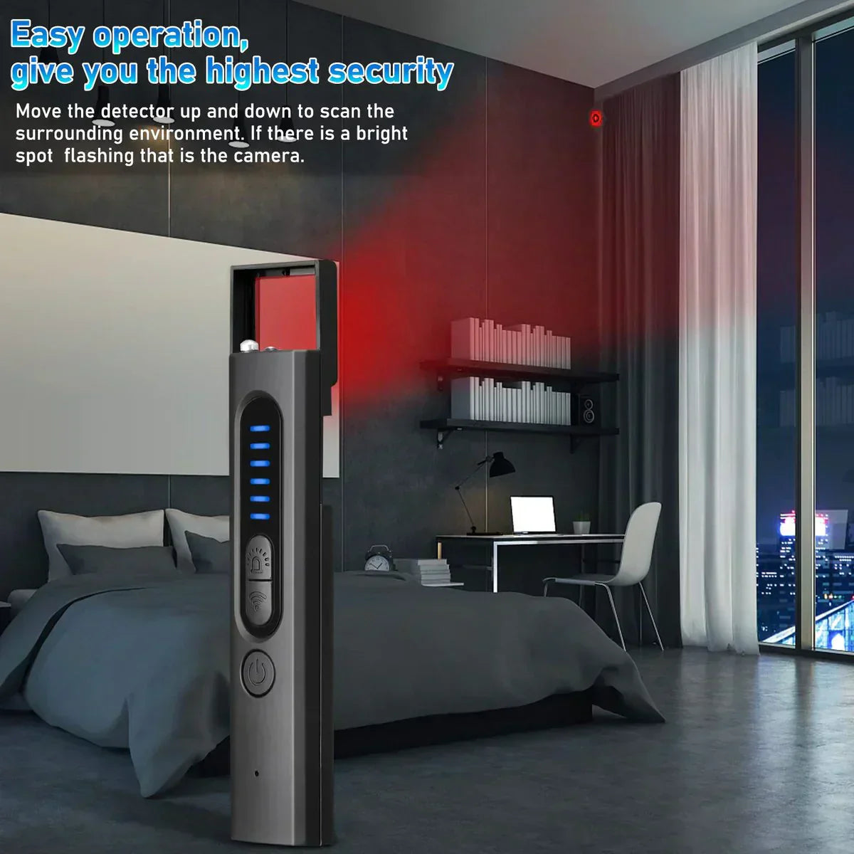 🕵️‍♂️ 50% OFF NOW! ✨ Shadow X Pro™ - Hidden Camera & GPS Detector with 5 Search Modes and LCD Screen for Personal Protection 📡🔒