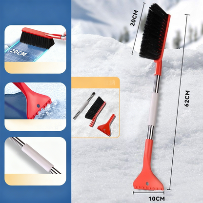❄️ 2-in-1 Snow Brush & Ice Scraper
