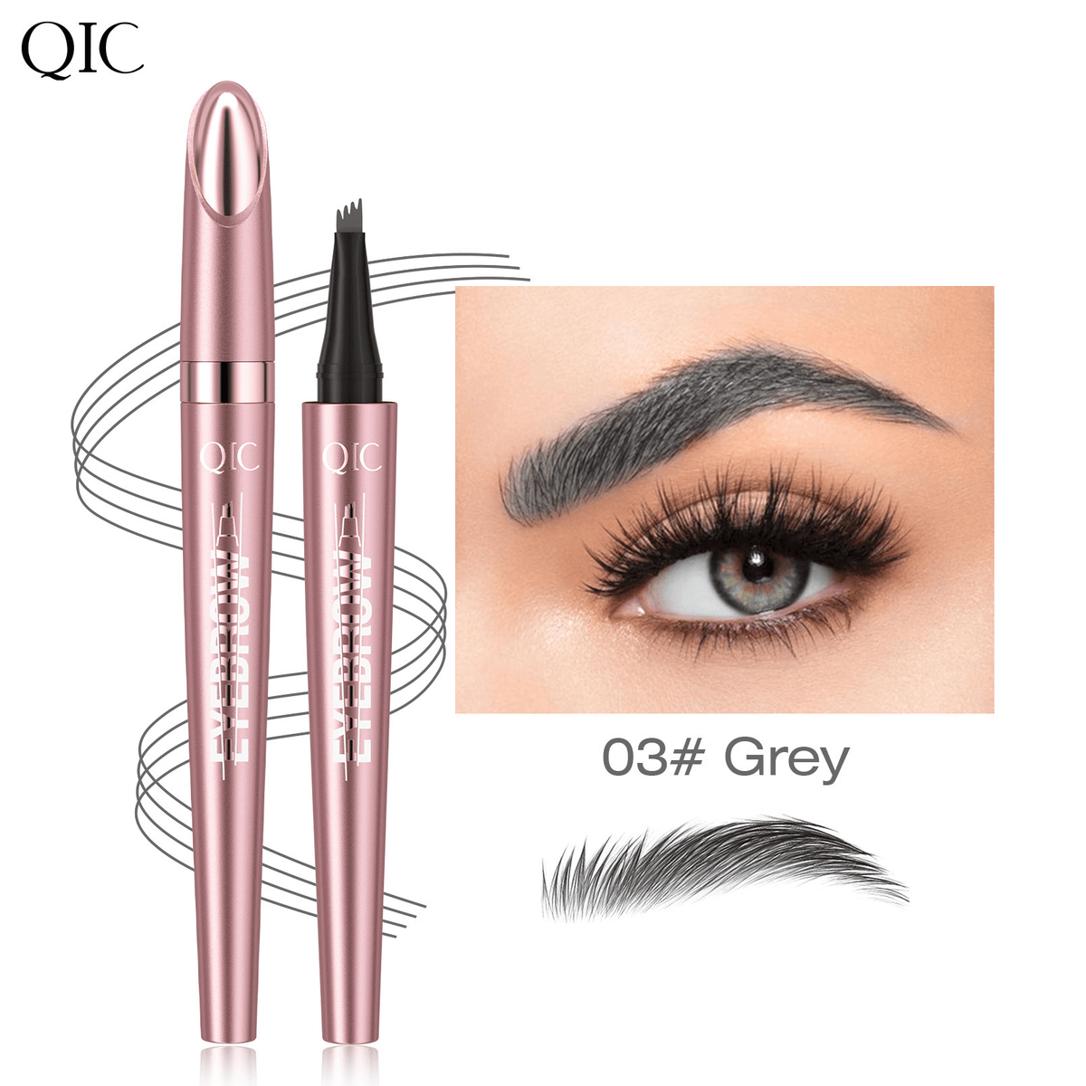 🥳2026 HOT SALE🥳💞50K+ SOLD!💥🖌️✨ BUY 1 GET 1 FREE + 50% OFF! 3D Microblading Eyebrow Pencil – 4-prong tip creates natural hair-like strokes. Waterproof, smudge-proof & lasts 24h. Skip costly salon treatments. A steal! 💕🎁