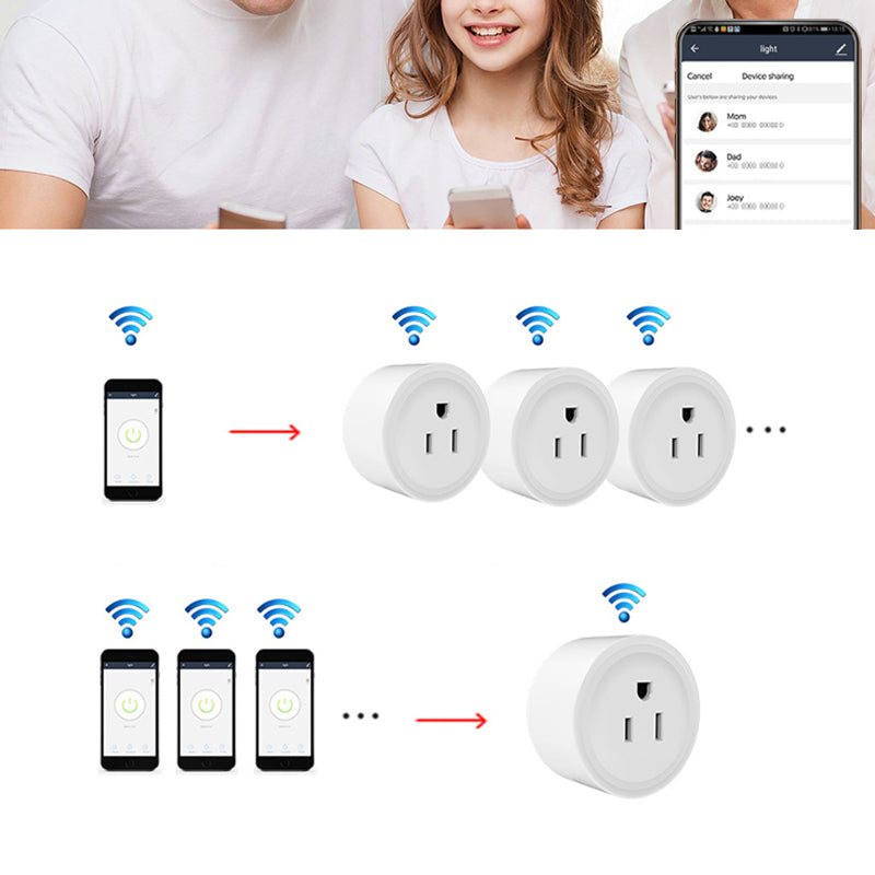 Plug-In Smart Wi-Fi Outlet