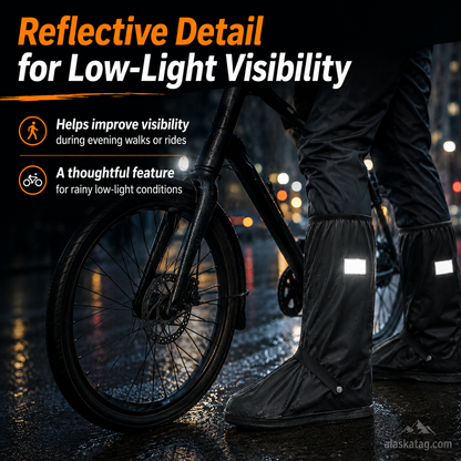 ⏳🔥LIMITED-TIME 50% OFF! ⏰🌧️ Reusable Waterproof Boot Covers for Rain, Mud & Snow